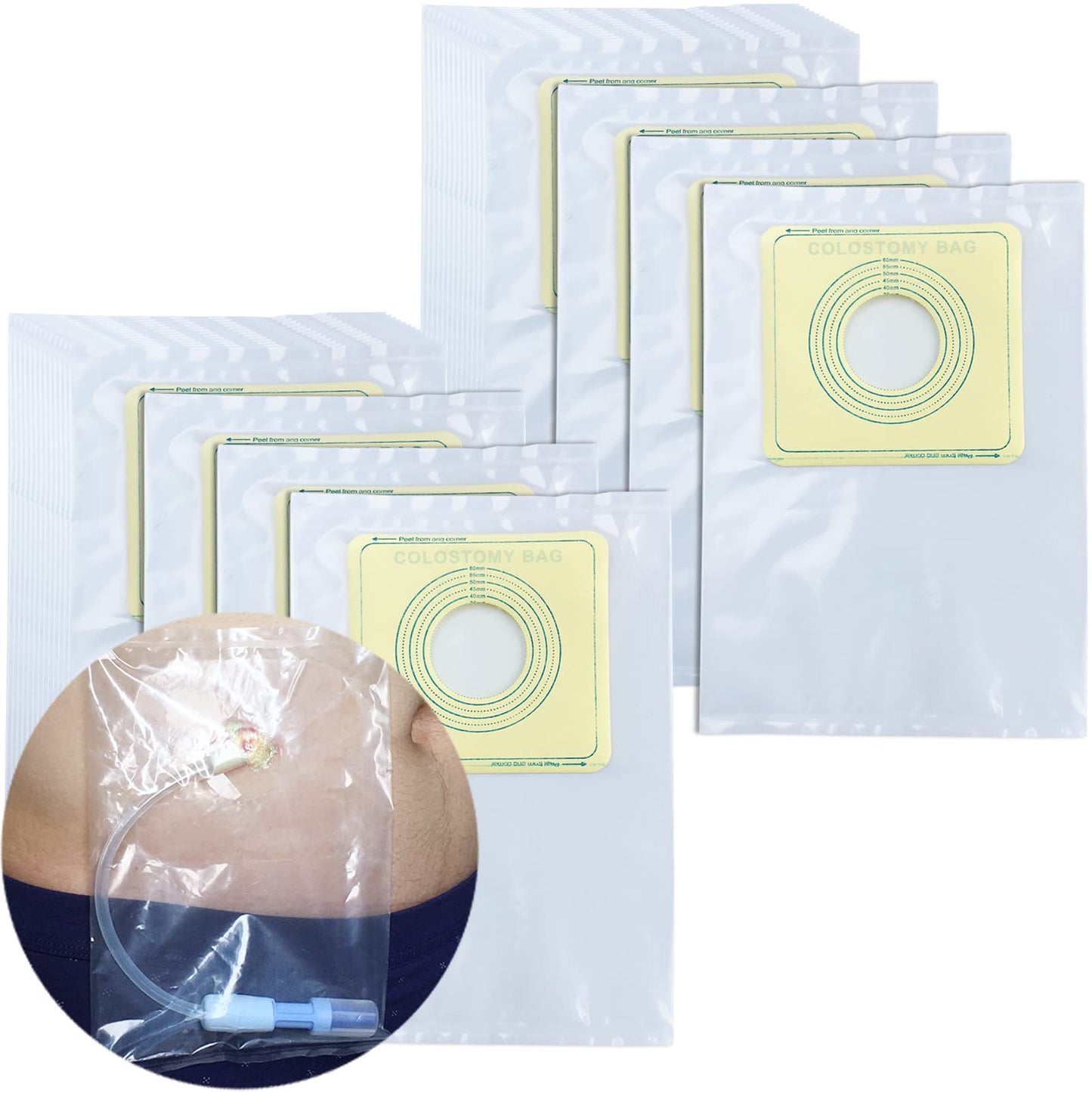 Peritoneal Dialysis Shower Cover Pouch Bag