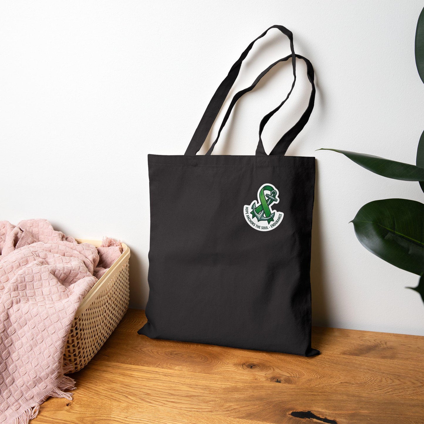 Kidney Warrior emblem Tote Bag | Resilient & Strong awareness
