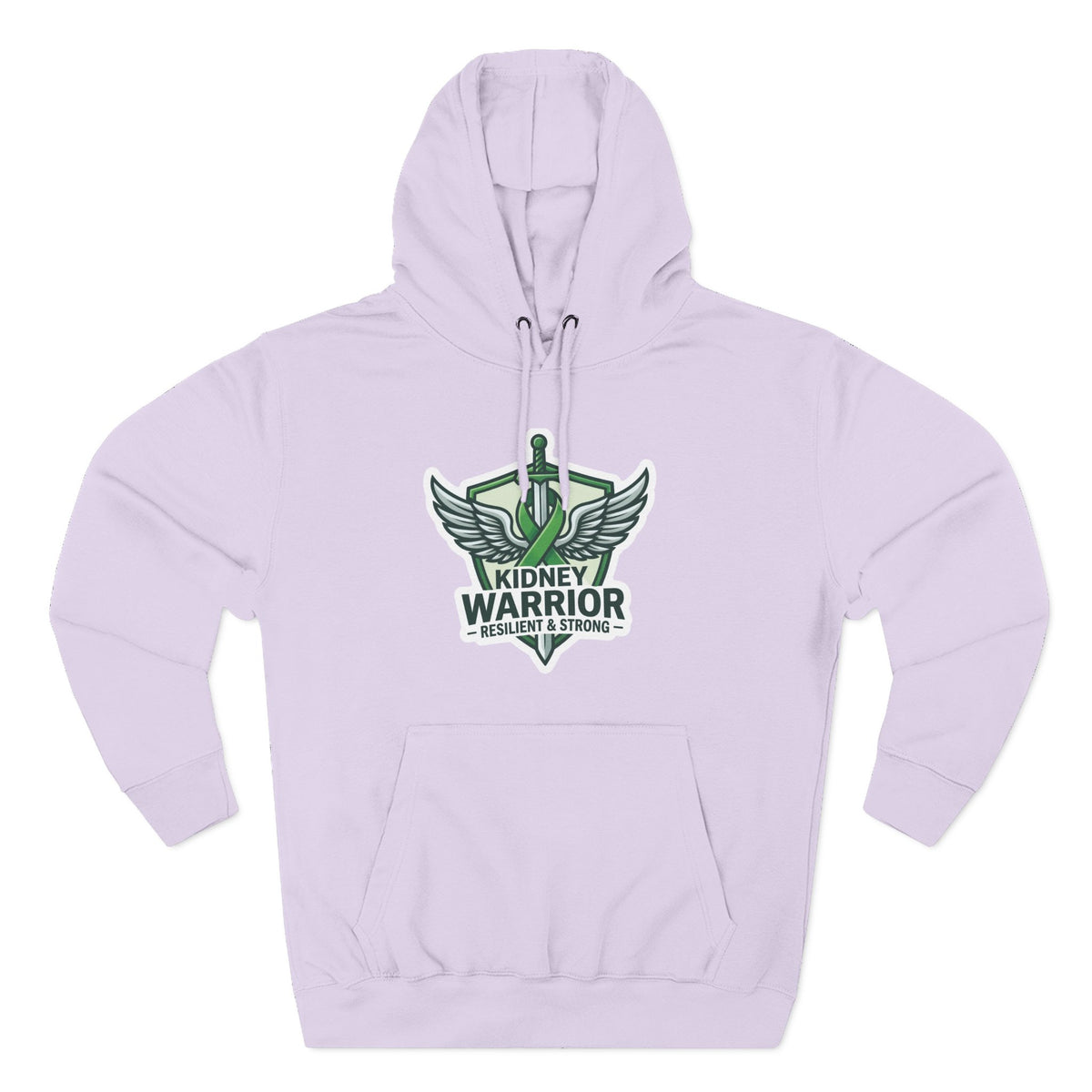 Kidney Warrior Hoodie — Resilient & Strong Awareness Pullover