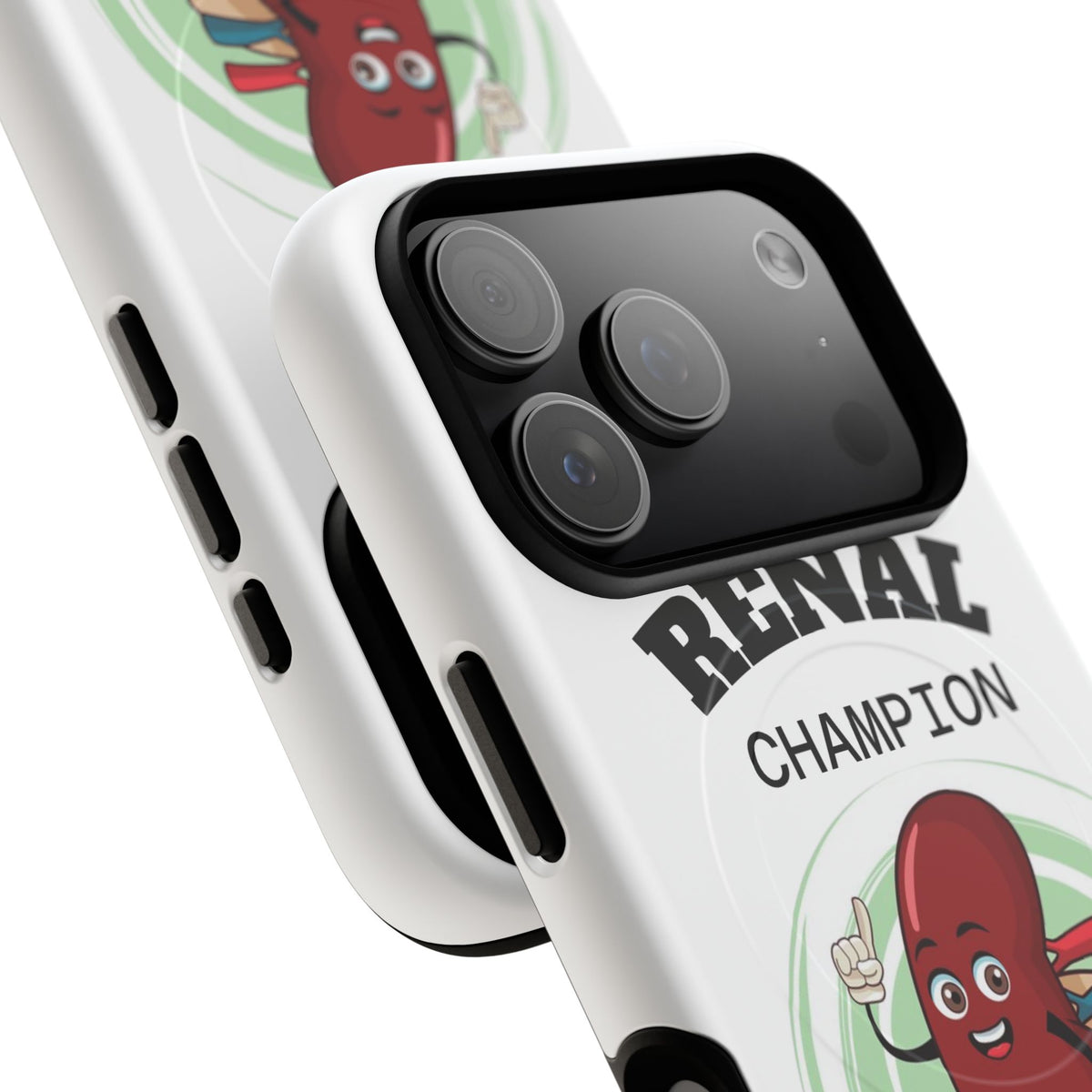 Renal Champion Tough Magnetic Phone Case — Kidney Health Support Gift