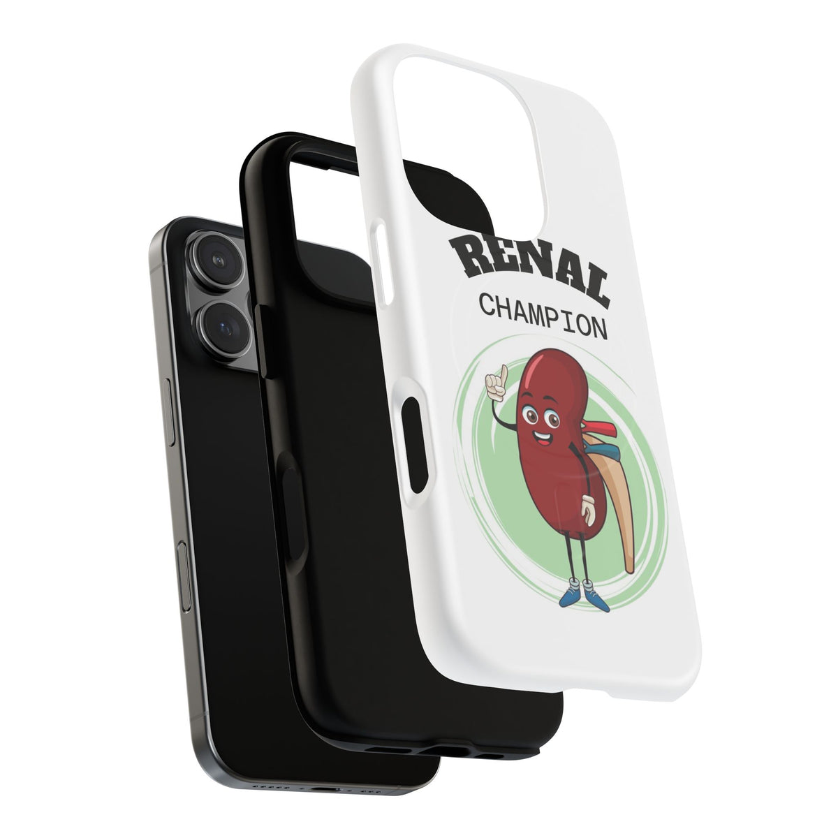 Renal Champion Tough Magnetic Phone Case — Kidney Health Support Gift