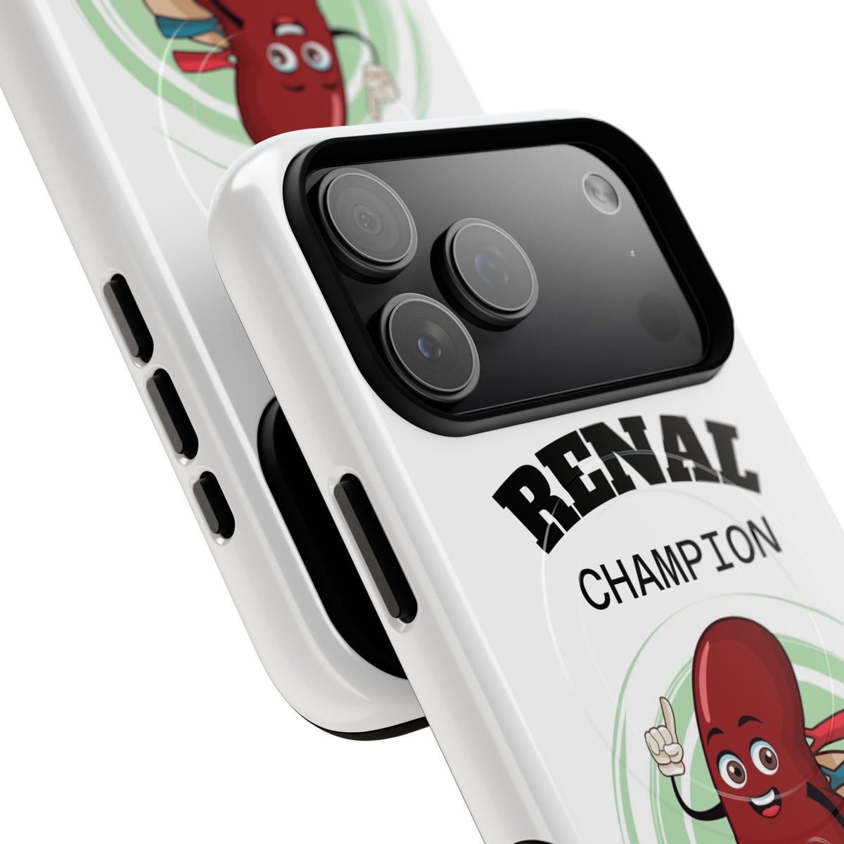 Renal Champion Tough Magnetic Phone Case — Kidney Health Support Gift