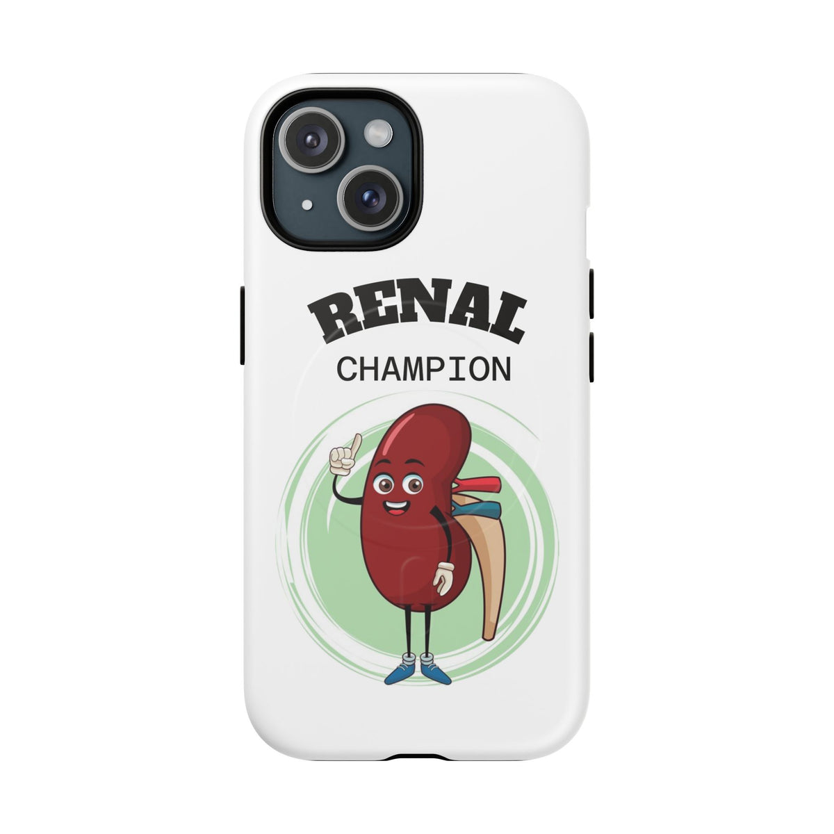 Renal Champion Tough Magnetic Phone Case — Kidney Health Support Gift
