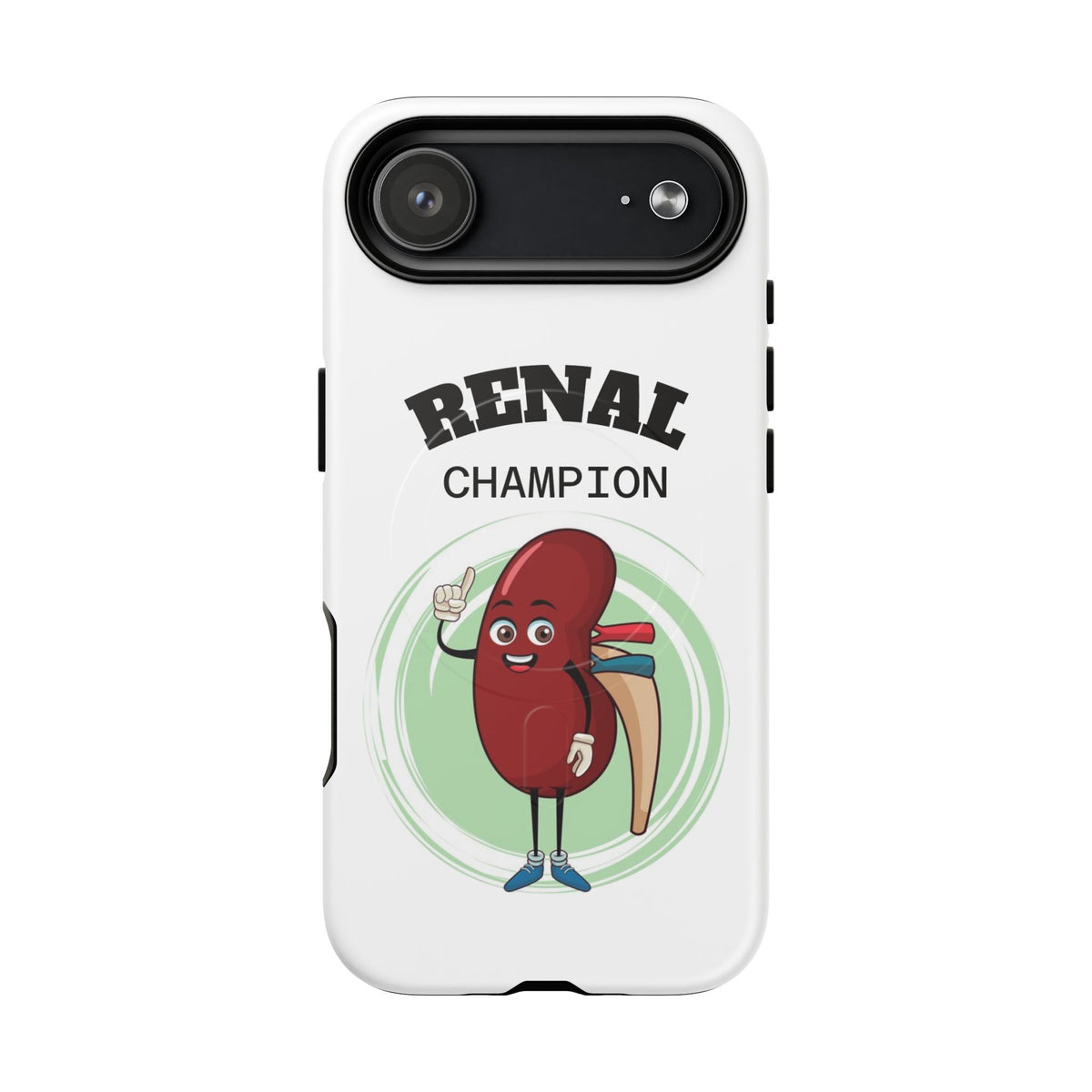 Renal Champion Tough Magnetic Phone Case — Kidney Health Support Gift