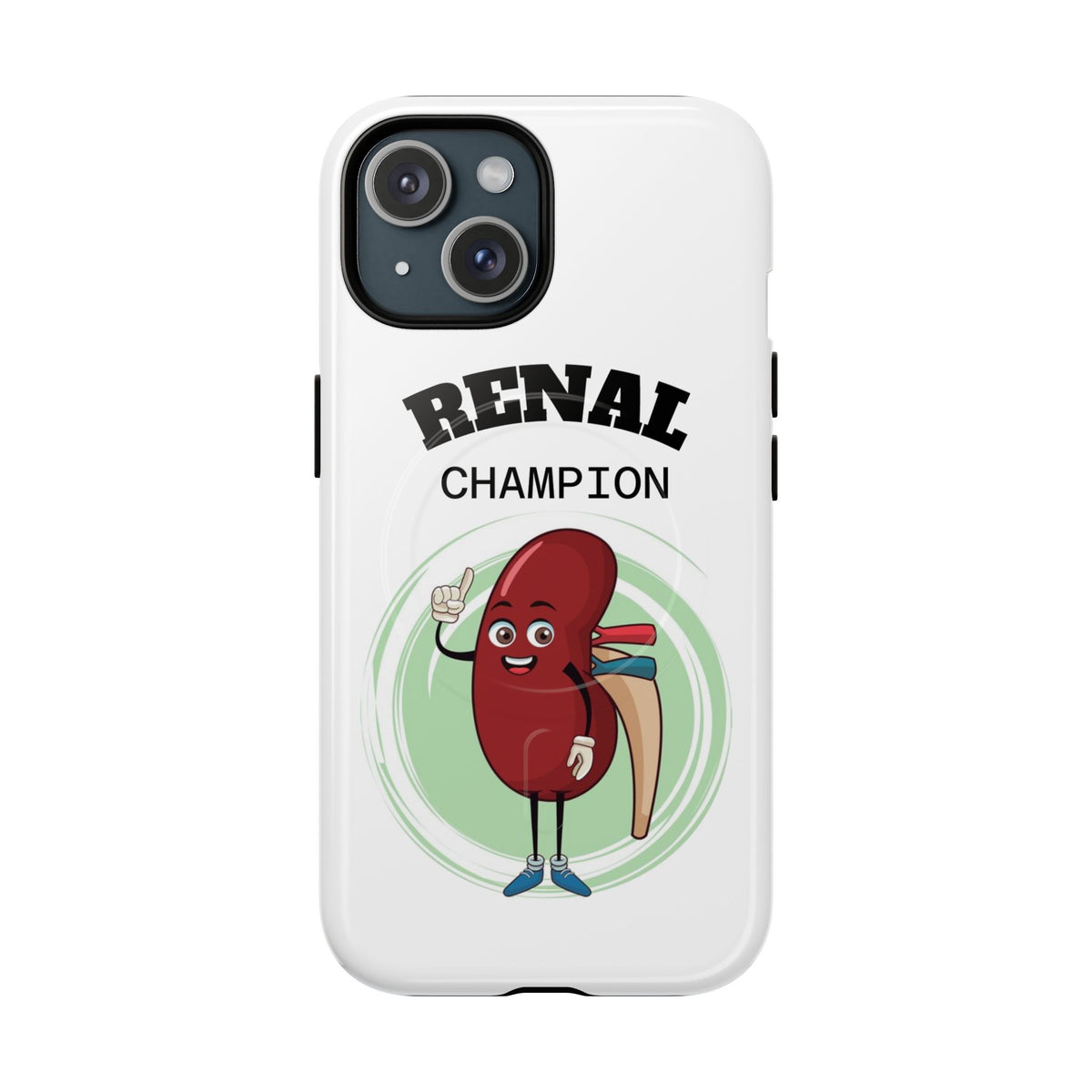 Renal Champion Tough Magnetic Phone Case — Kidney Health Support Gift