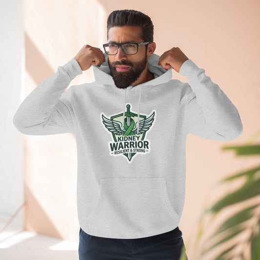 Kidney Warrior Hoodie — Resilient & Strong Awareness Pullover