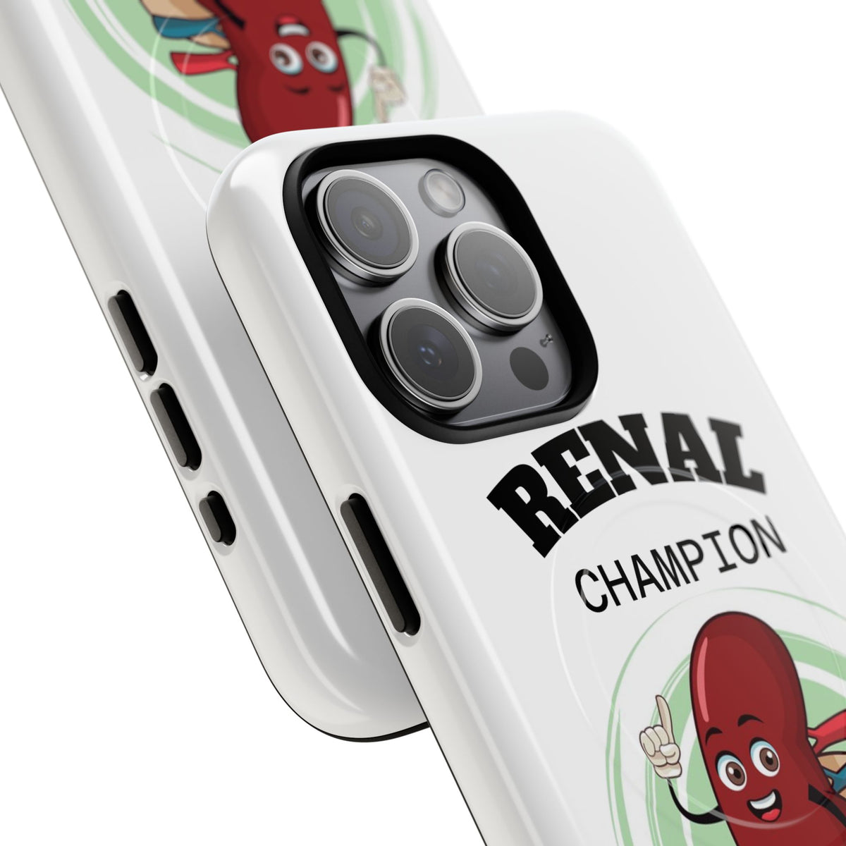 Renal Champion Tough Magnetic Phone Case — Kidney Health Support Gift