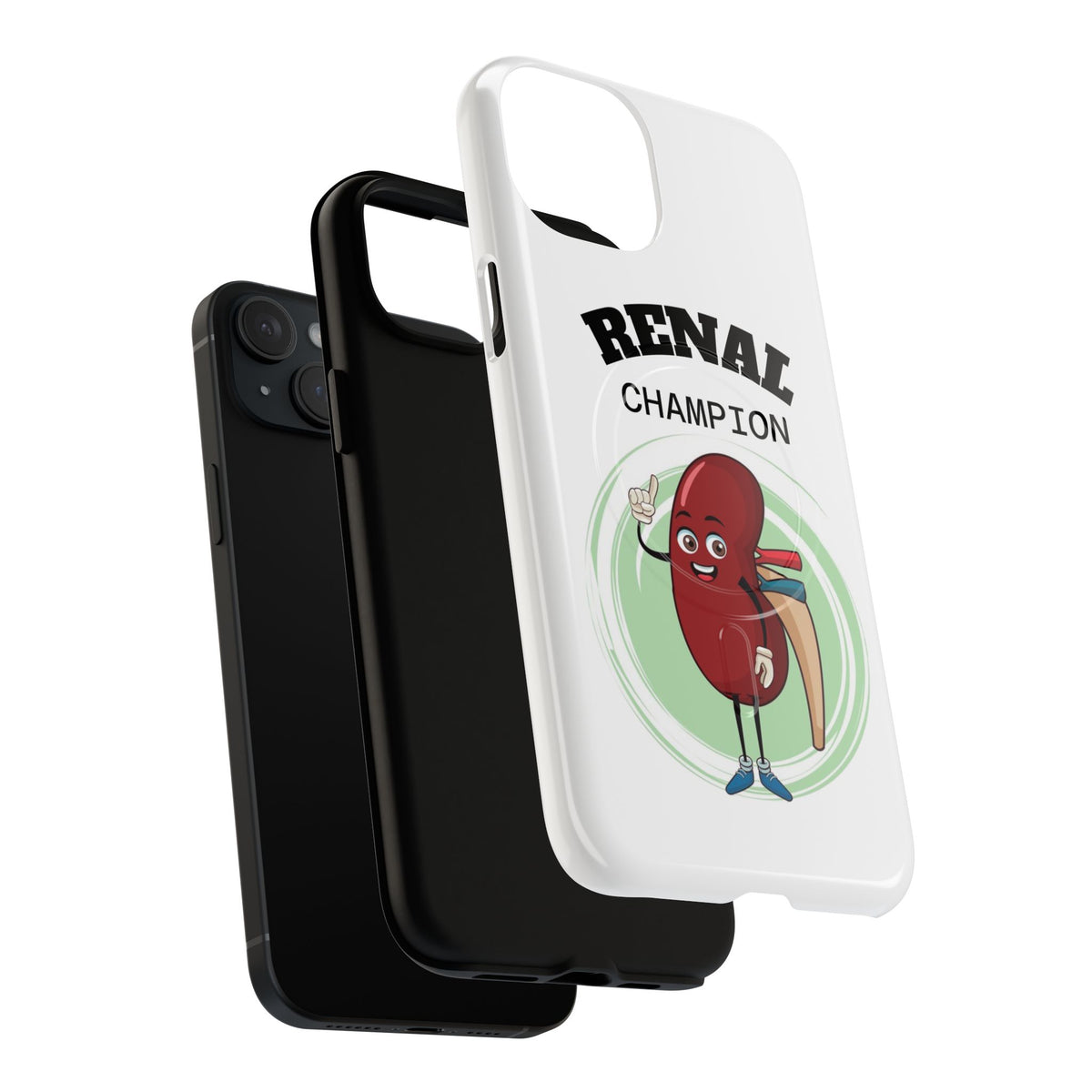 Renal Champion Tough Magnetic Phone Case — Kidney Health Support Gift