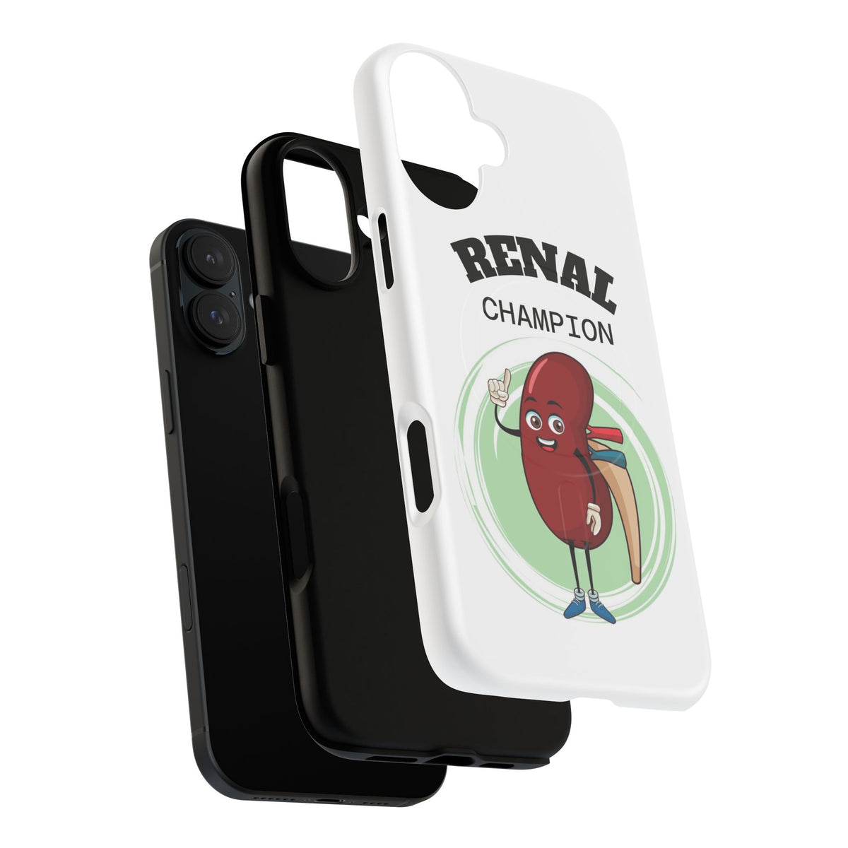 Renal Champion Tough Magnetic Phone Case — Kidney Health Support Gift