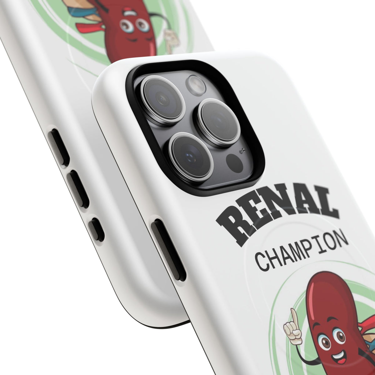Renal Champion Tough Magnetic Phone Case — Kidney Health Support Gift