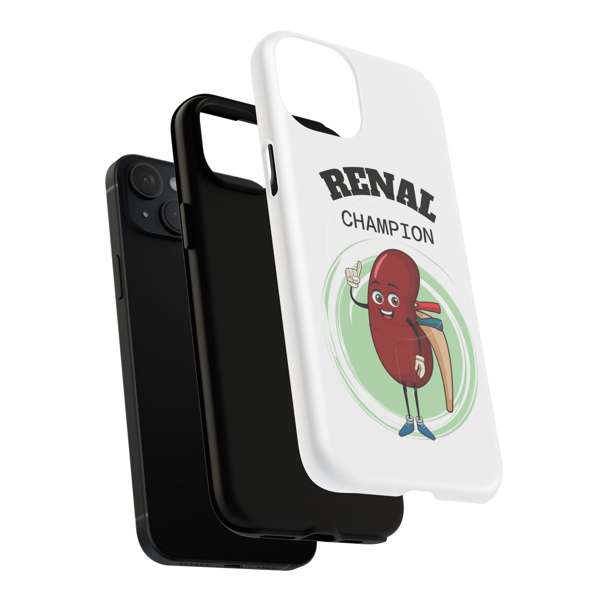 Renal Champion Tough Magnetic Phone Case — Kidney Health Support Gift