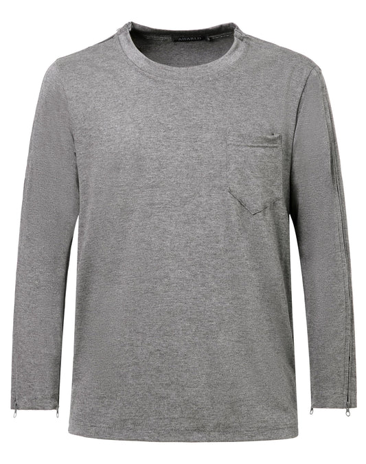 Full Tear Away Side Zipper Long Sleeve Dialysis