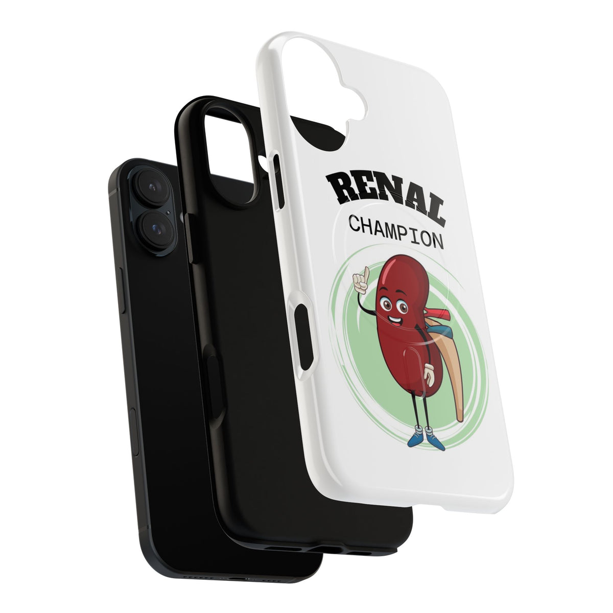 Renal Champion Tough Magnetic Phone Case — Kidney Health Support Gift