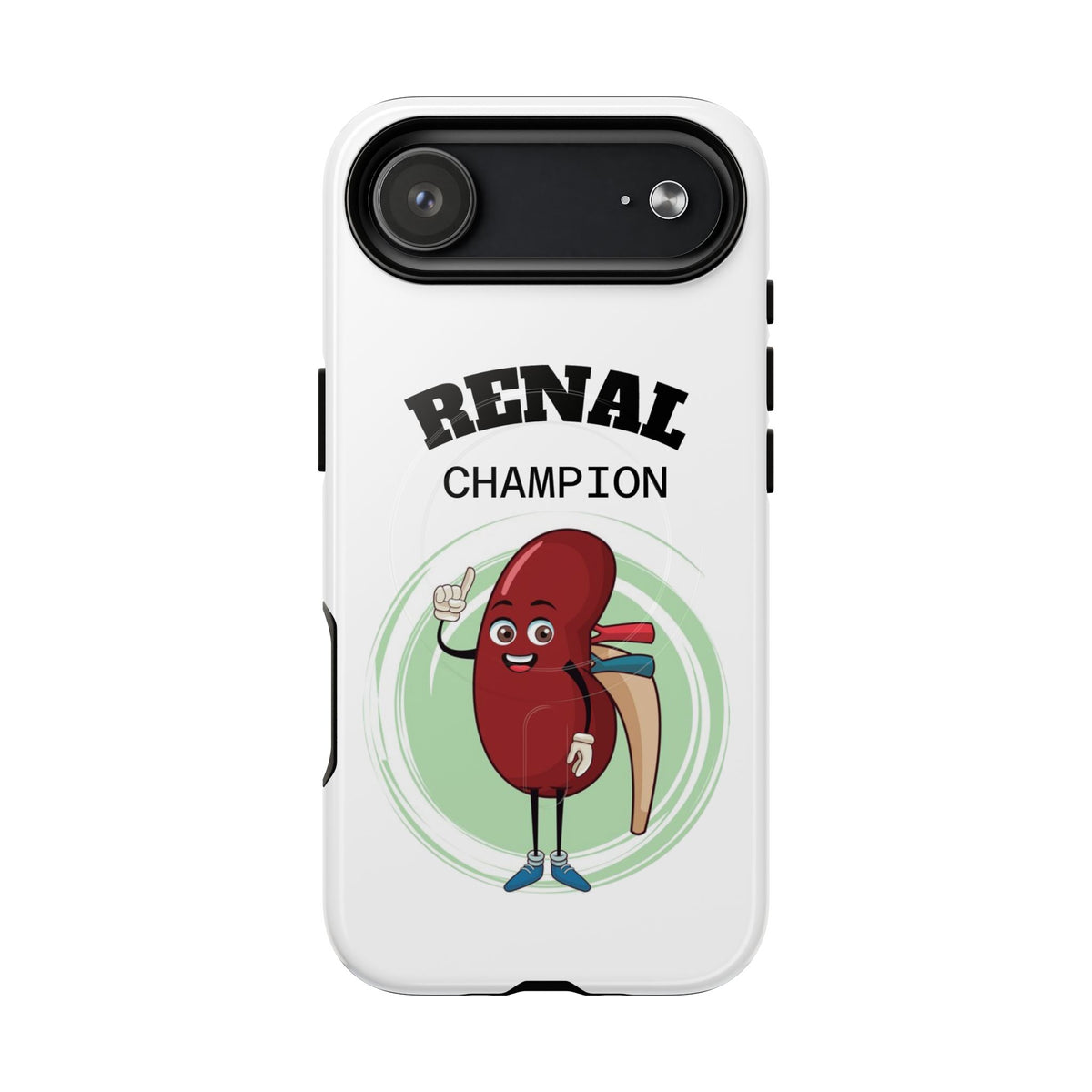 Renal Champion Tough Magnetic Phone Case — Kidney Health Support Gift