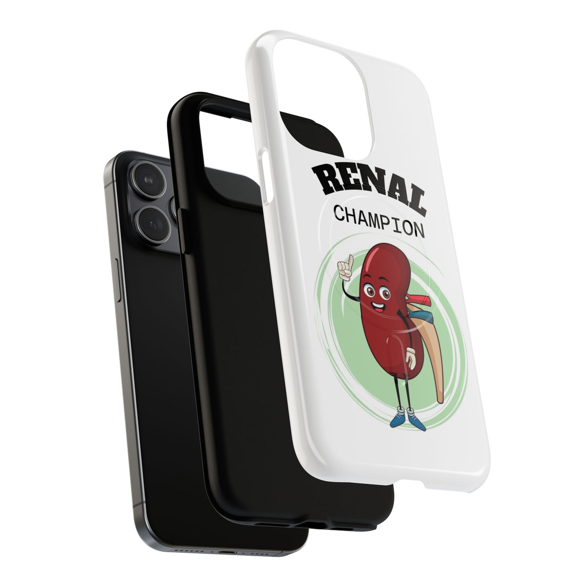 Renal Champion Tough Magnetic Phone Case — Kidney Health Support Gift