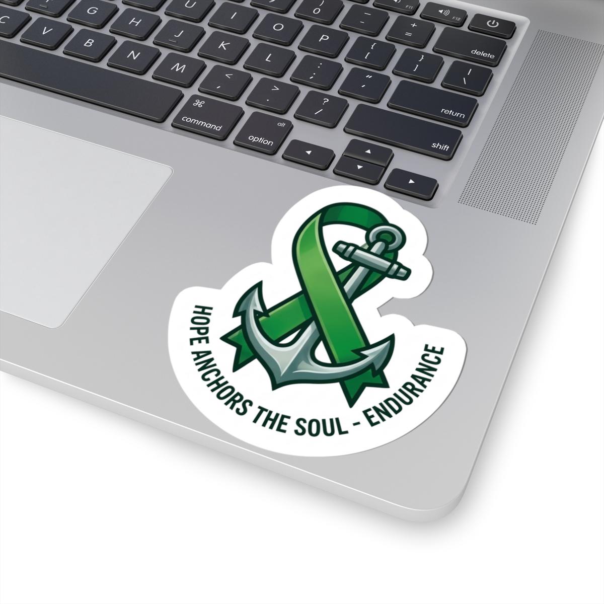 ESRD Awareness Ribbon Anchor sticker | Hope