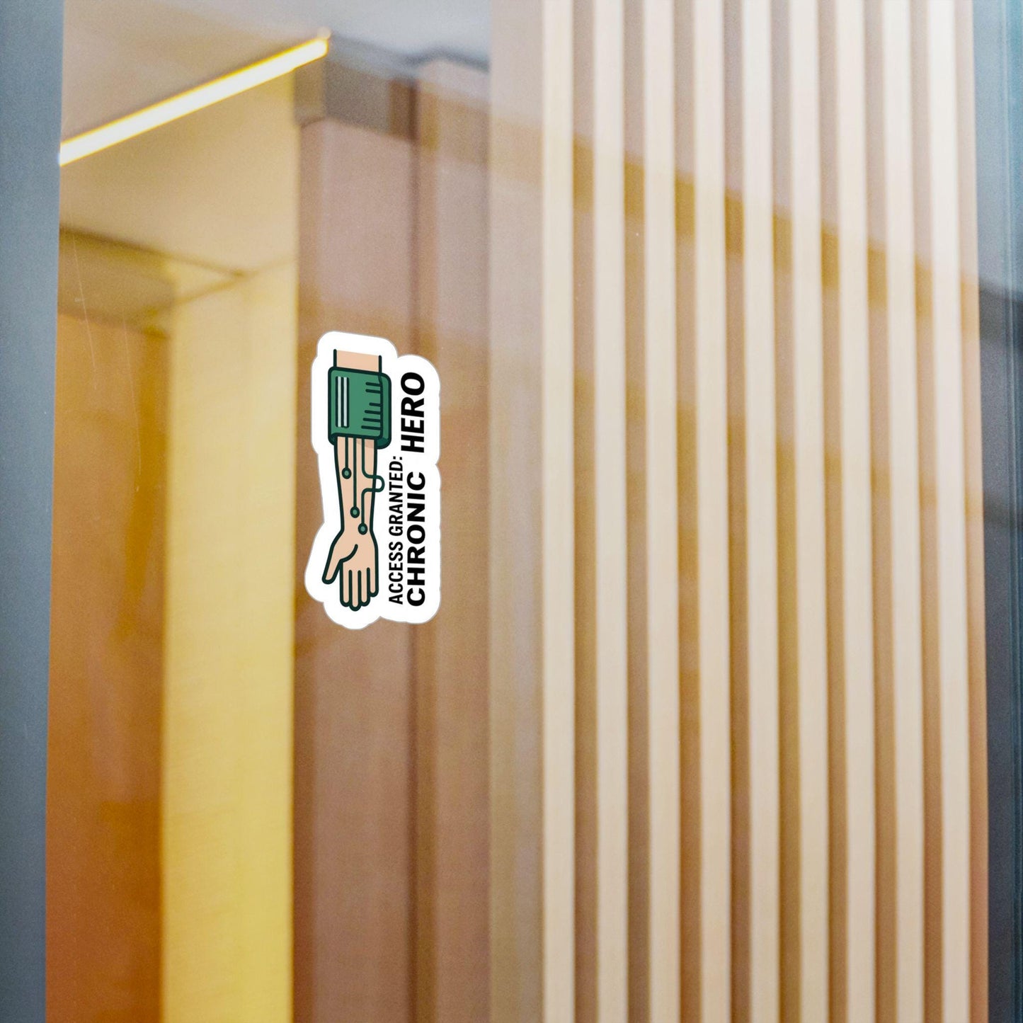 Access Granted: Chronic Hero Sticker | Kiss-Cut Vinyl Decal