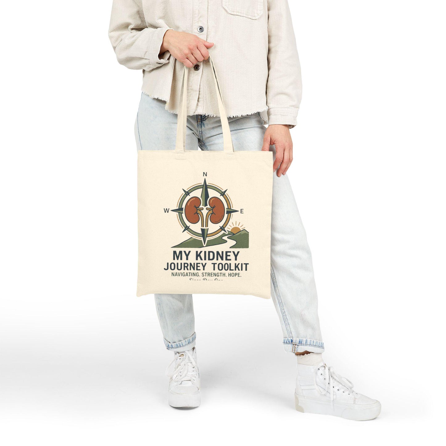 My Kidney Journey Tote Bag | Kidney Awareness