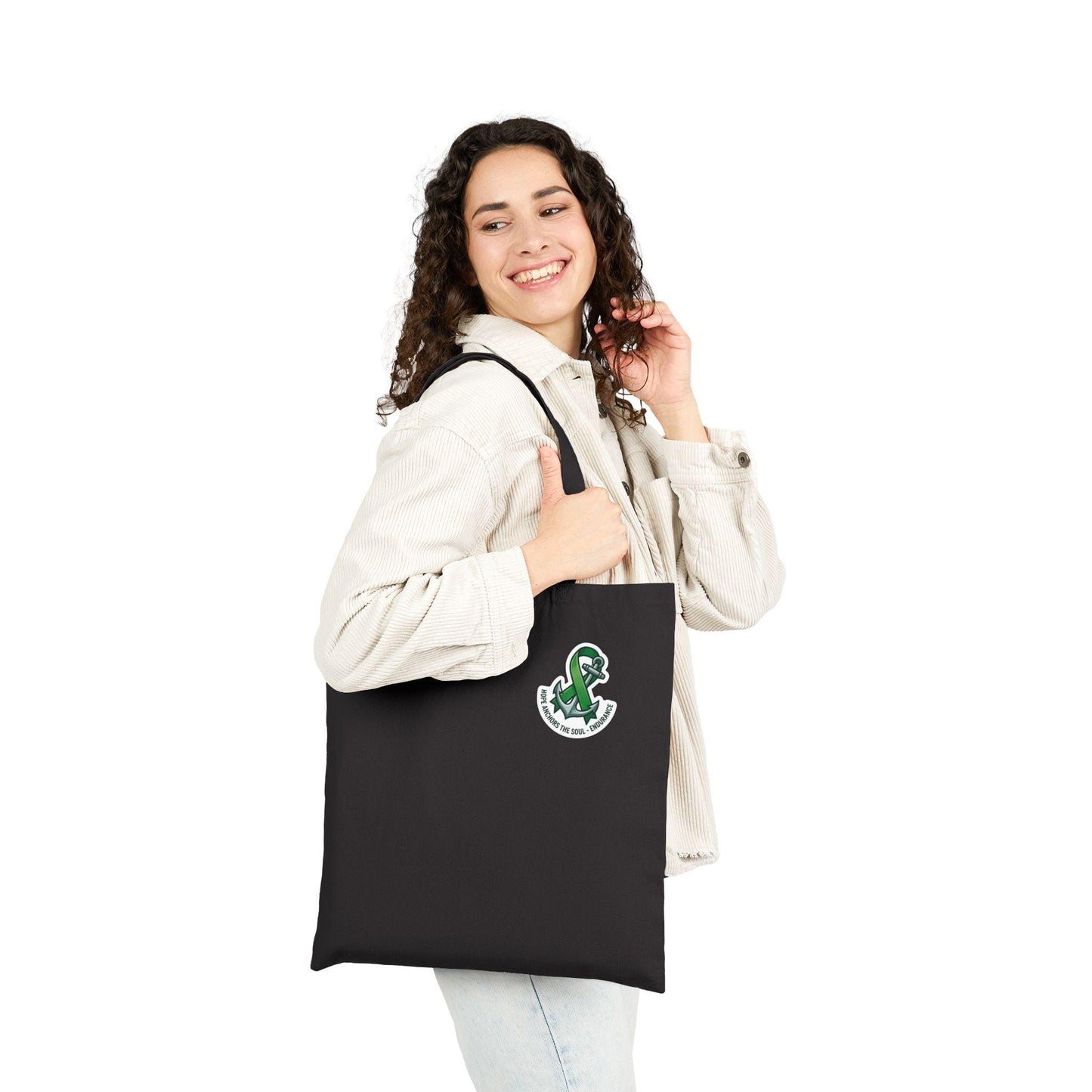Kidney Warrior emblem Tote Bag | Resilient & Strong awareness