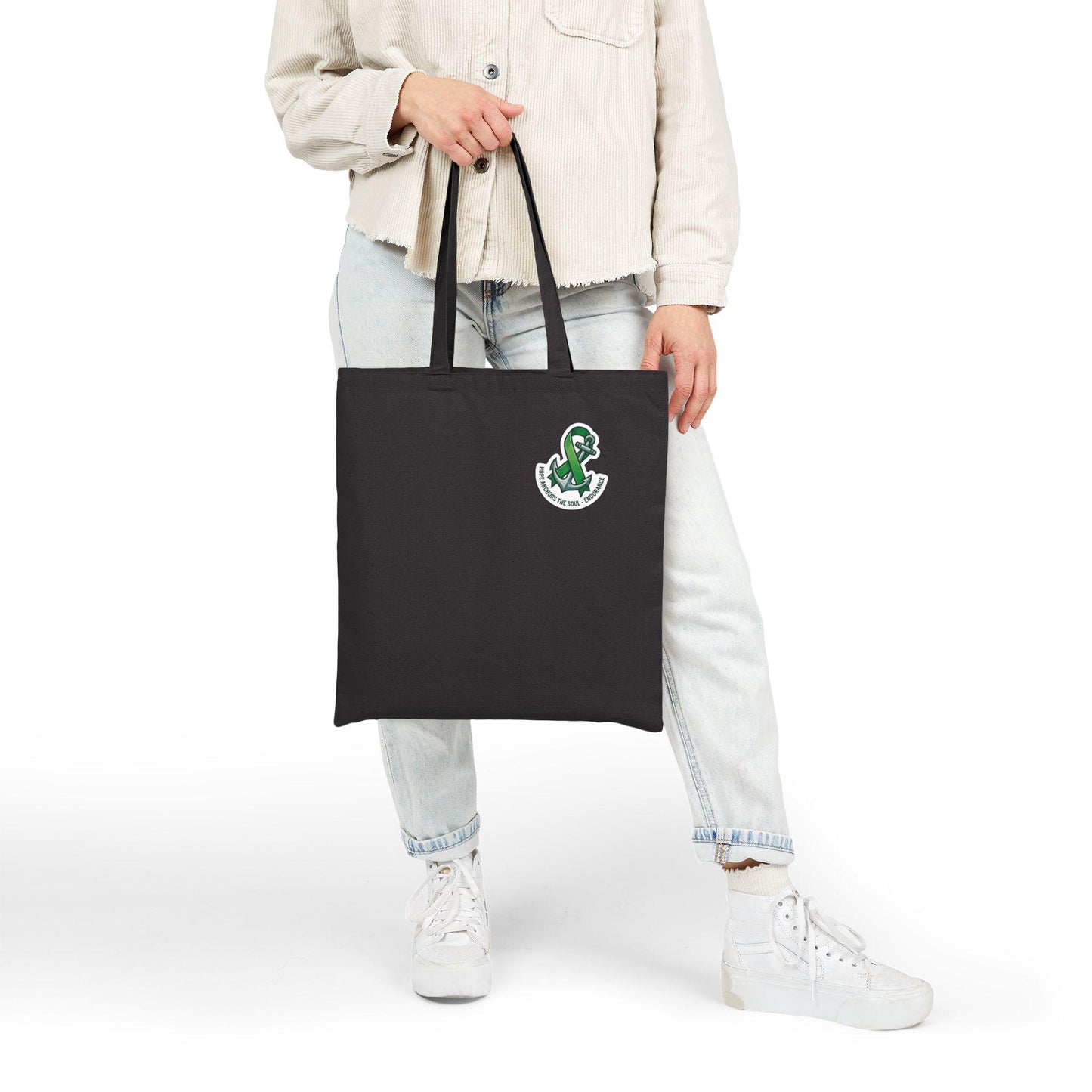 Kidney Warrior emblem Tote Bag | Resilient & Strong awareness