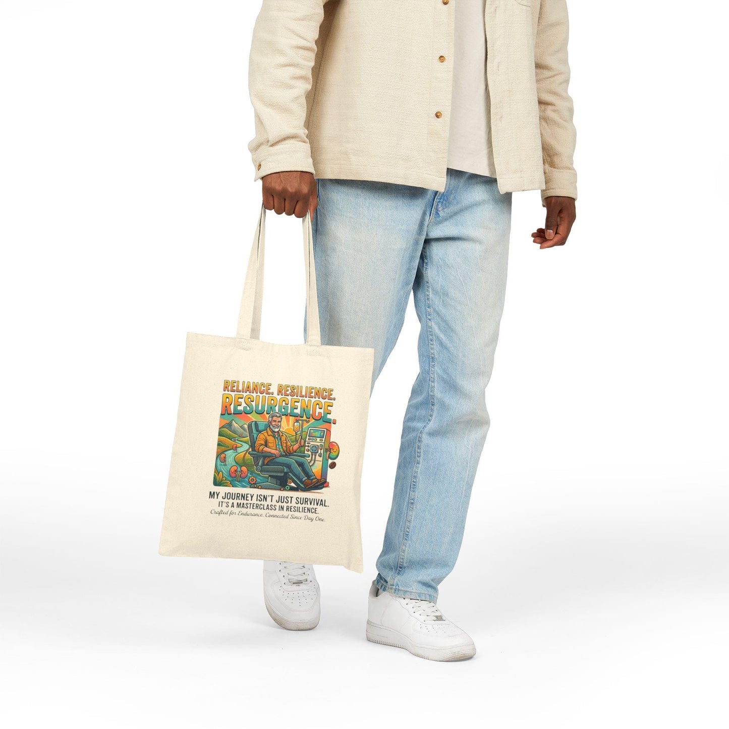 Dialysis Resurgence Resilience | Tote Bag