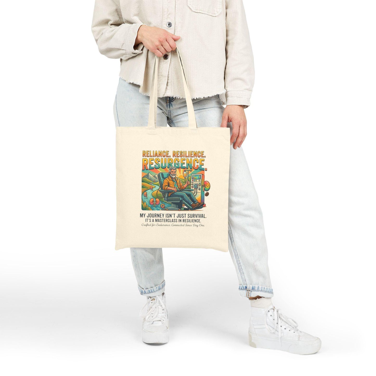 Dialysis Resurgence Resilience | Tote Bag