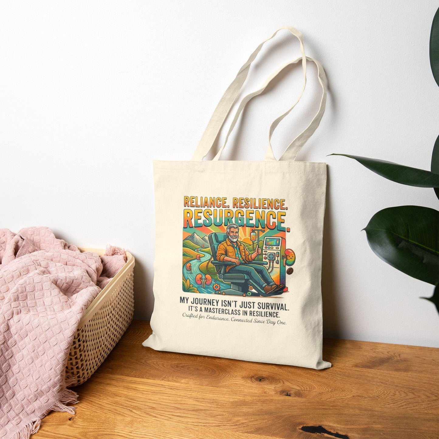 Dialysis Resurgence Resilience | Tote Bag