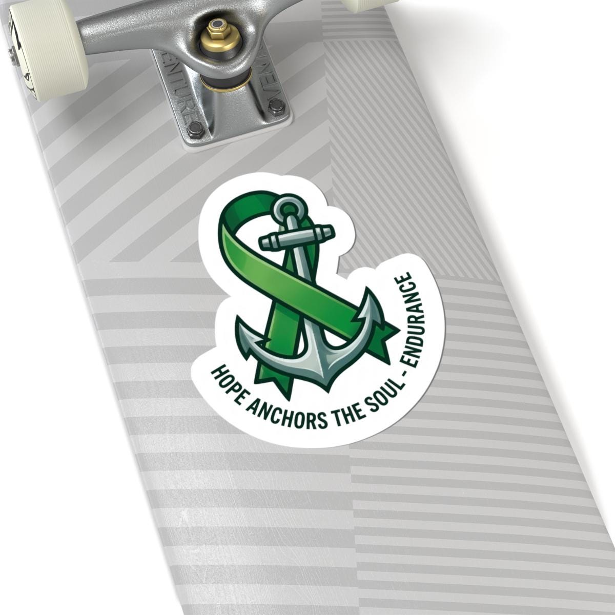 ESRD Awareness Ribbon Anchor sticker | Hope