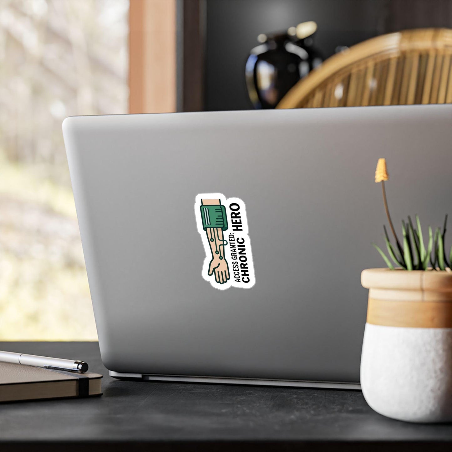 Access Granted: Chronic Hero Sticker | Kiss-Cut Vinyl Decal