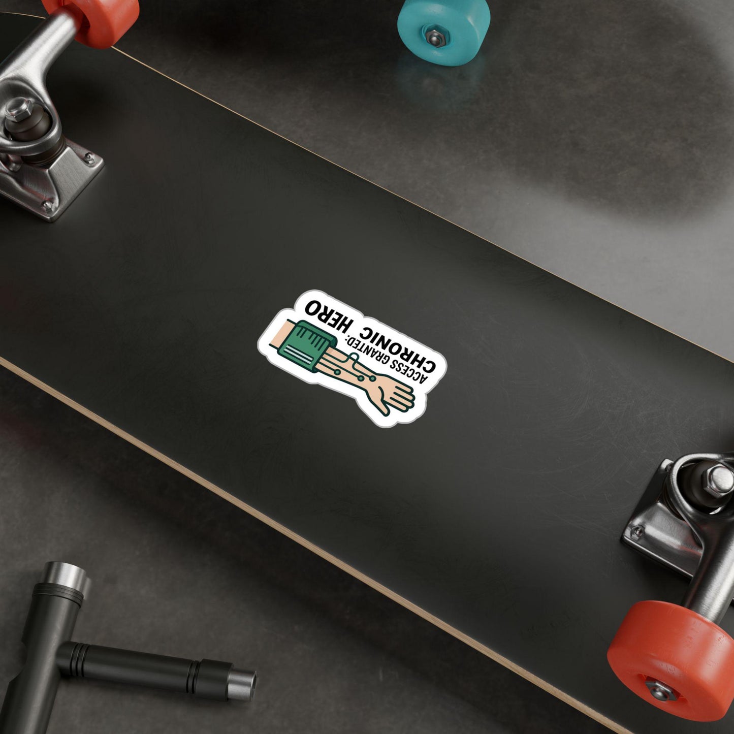 Access Granted: Chronic Hero Sticker | Kiss-Cut Vinyl Decal