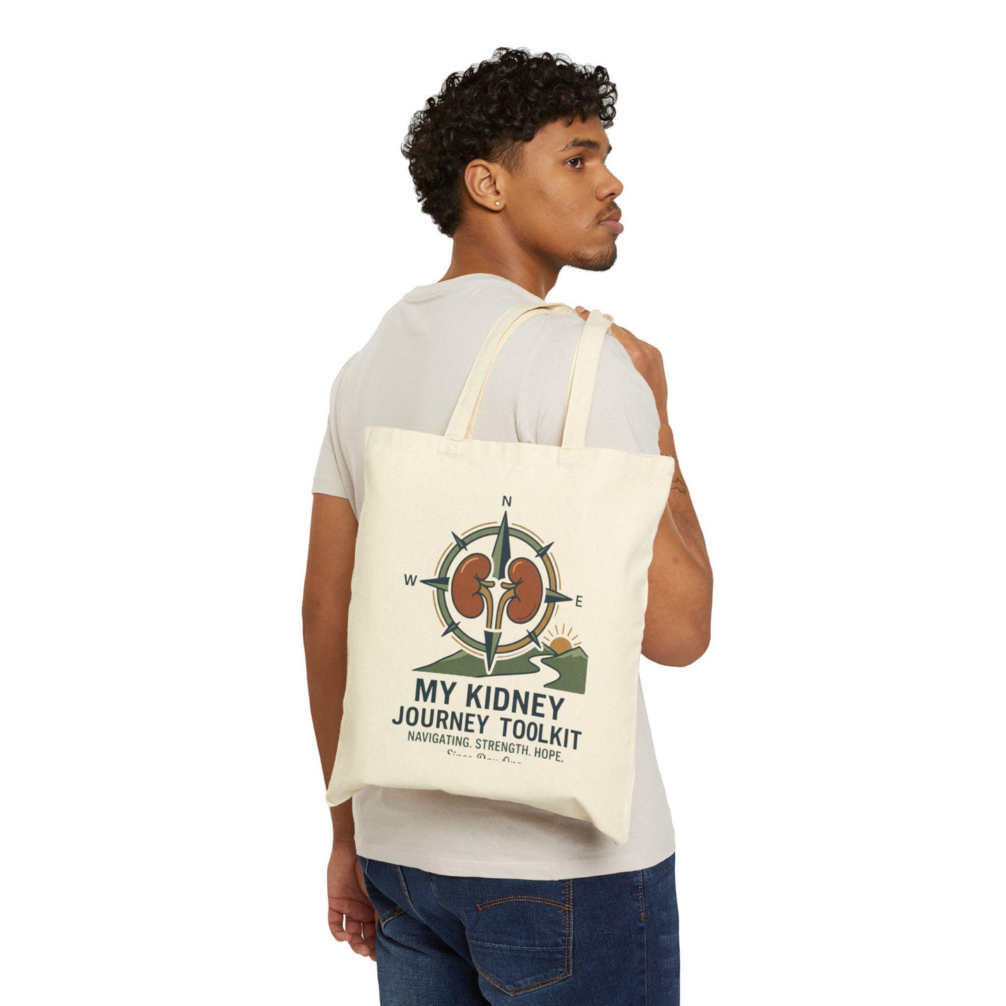 My Kidney Journey Tote Bag | Kidney Awareness