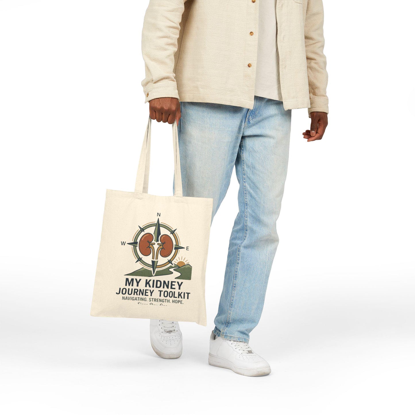 My Kidney Journey Tote Bag | Kidney Awareness