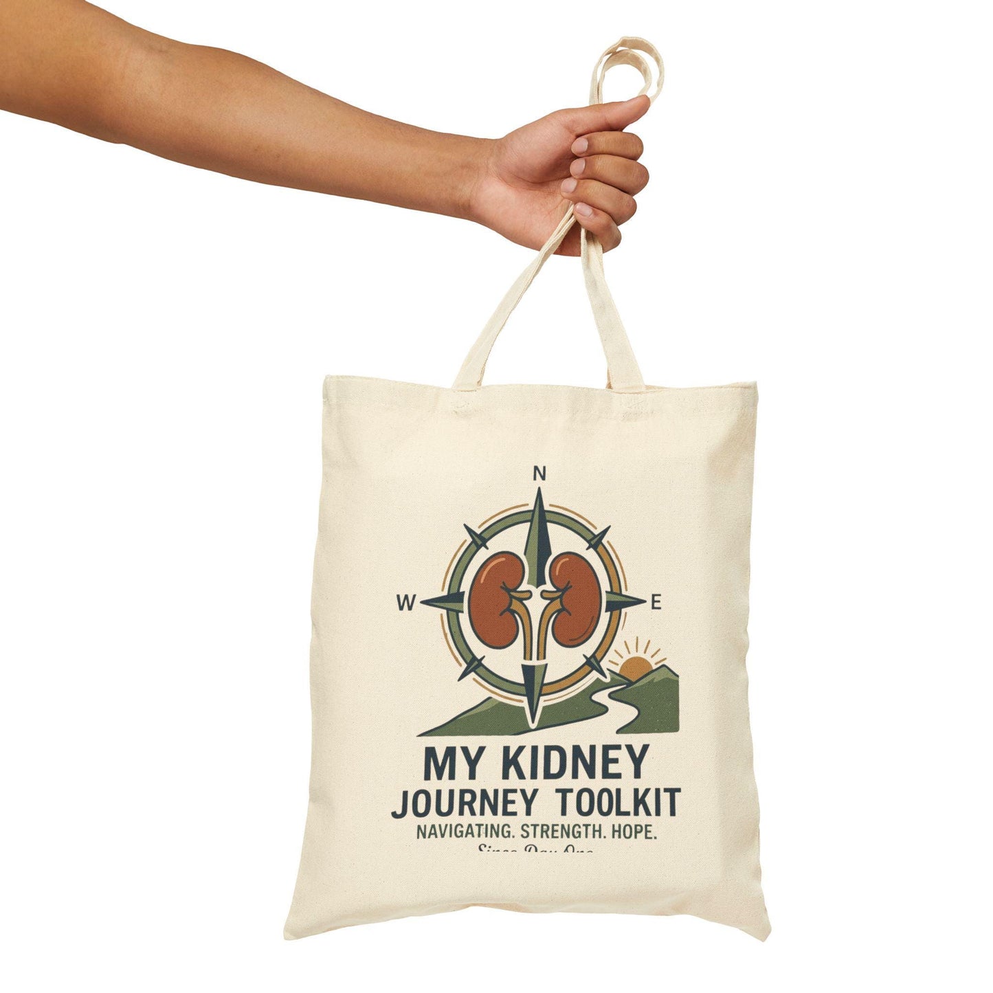 My Kidney Journey Tote Bag | Kidney Awareness