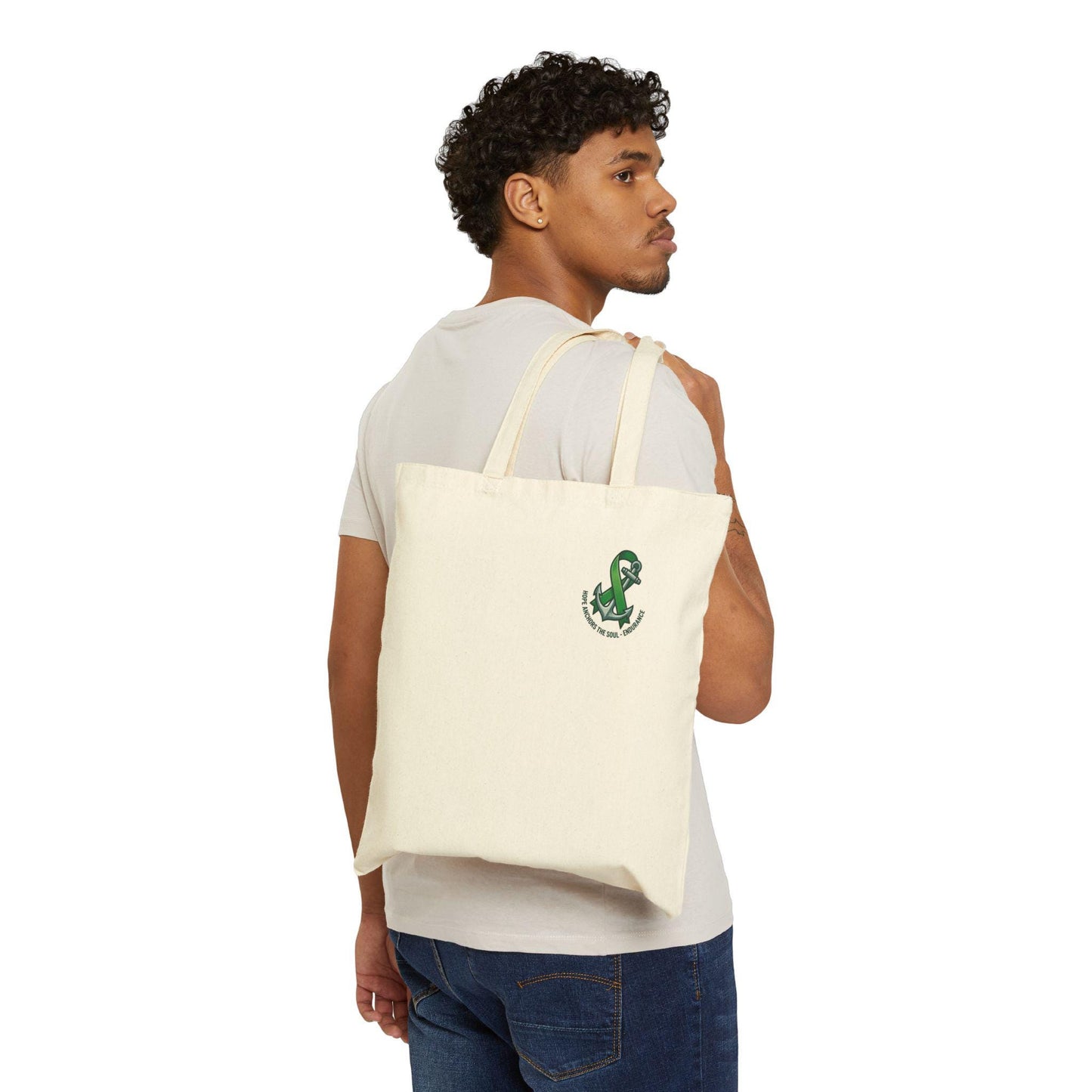 Kidney Warrior emblem Tote Bag | Resilient & Strong awareness
