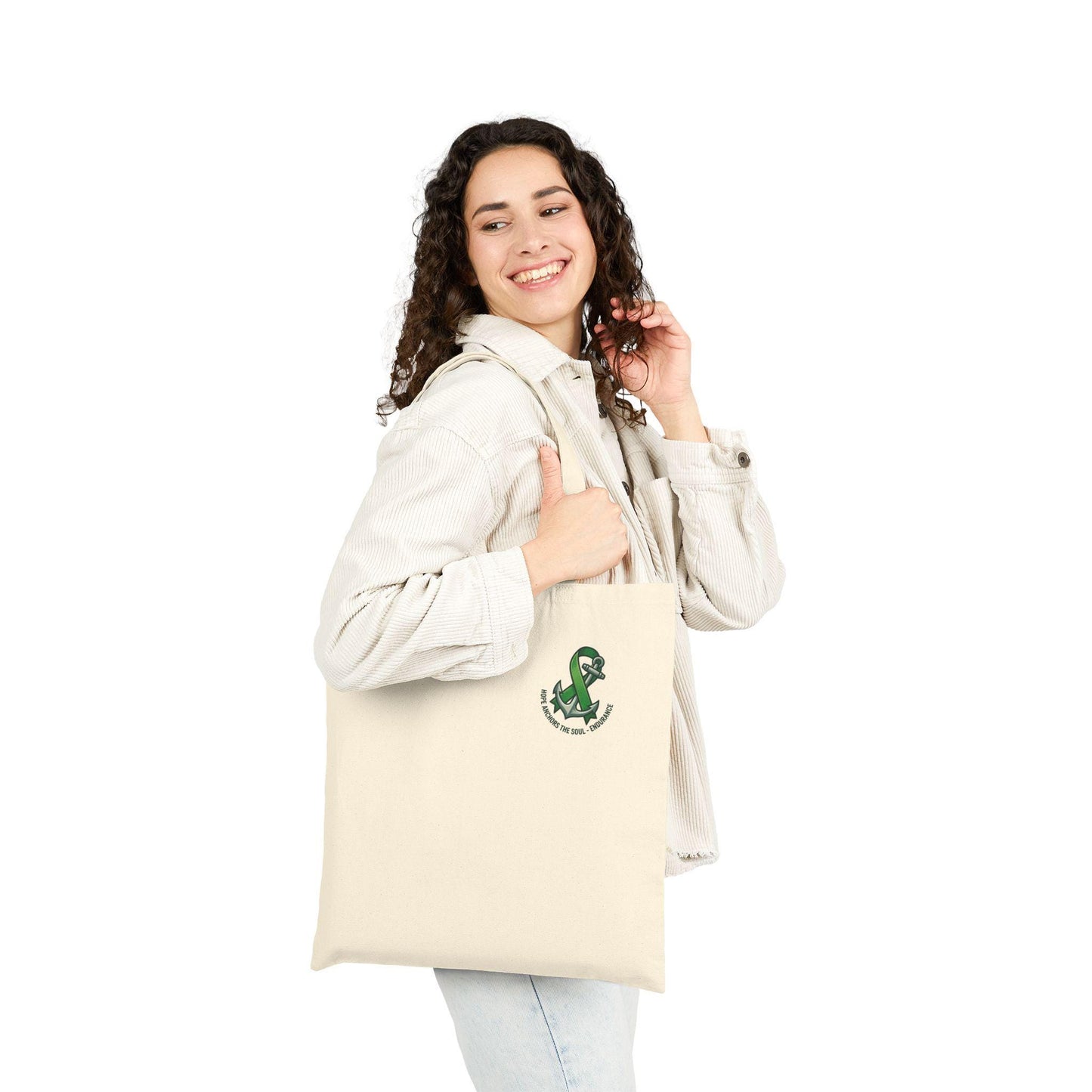 Kidney Warrior emblem Tote Bag | Resilient & Strong awareness