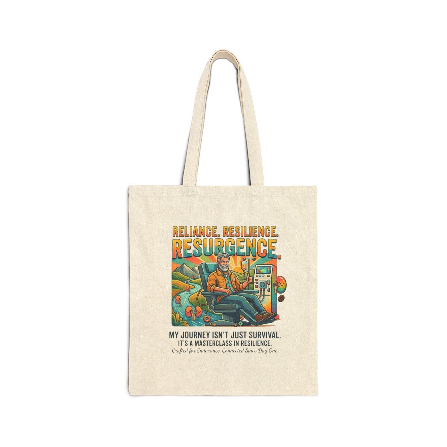 Dialysis Resurgence Resilience | Tote Bag