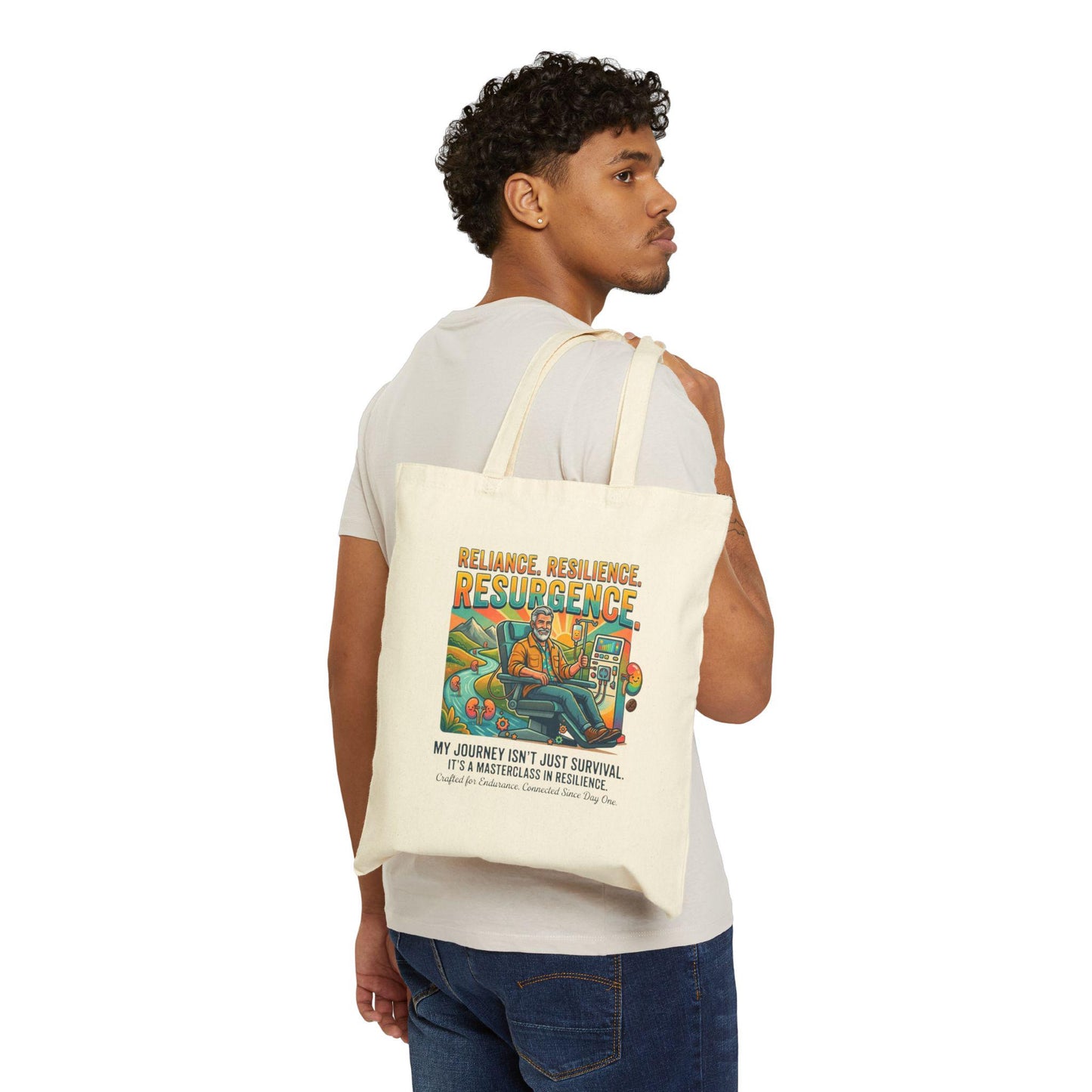 Dialysis Resurgence Resilience | Tote Bag