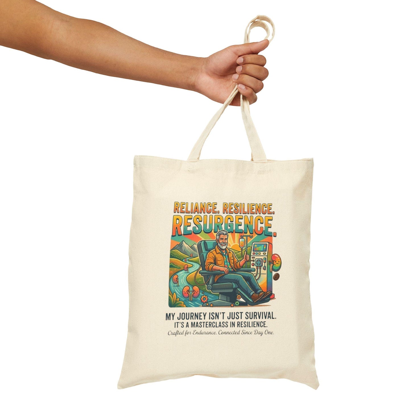 Dialysis Resurgence Resilience | Tote Bag
