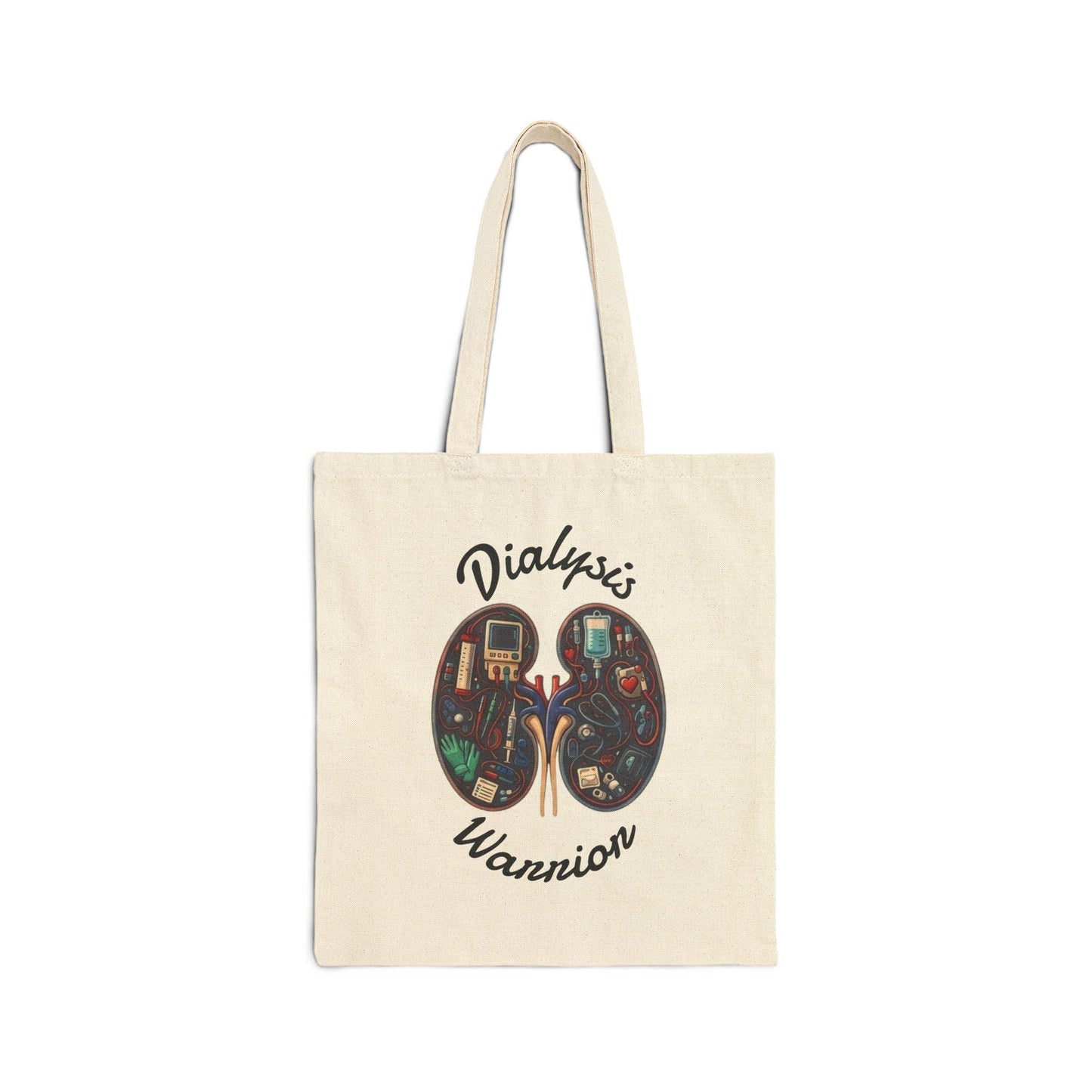 Dialysis Warrior Tote Bag | Kidney Awareness, Medical Support