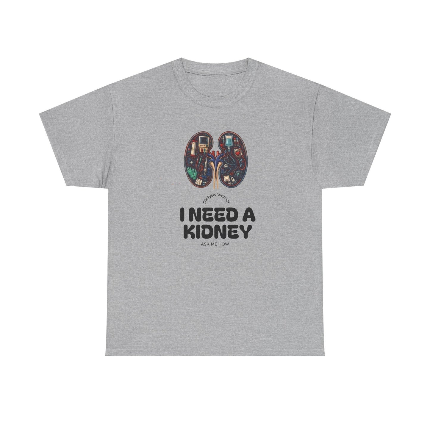 I Need a Kidney tee | Kidney Anatomy Graphic Shirt