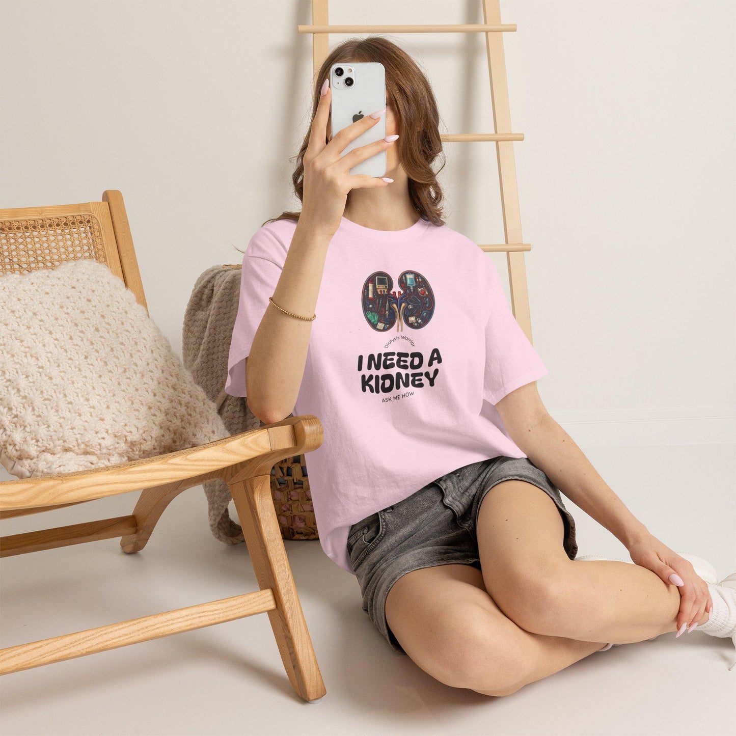 I Need a Kidney tee | Kidney Anatomy Graphic Shirt